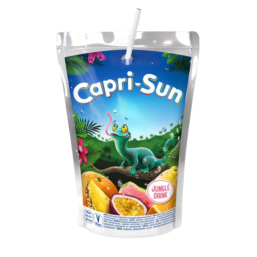 Confezione da 10, bevanda al gusto di frutta mista da 200ml Capri-Sun.