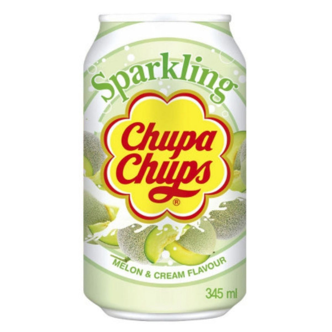 Chupa Chups Melon & Cream Flavor, bevanda al gusto di melone da 345ml
