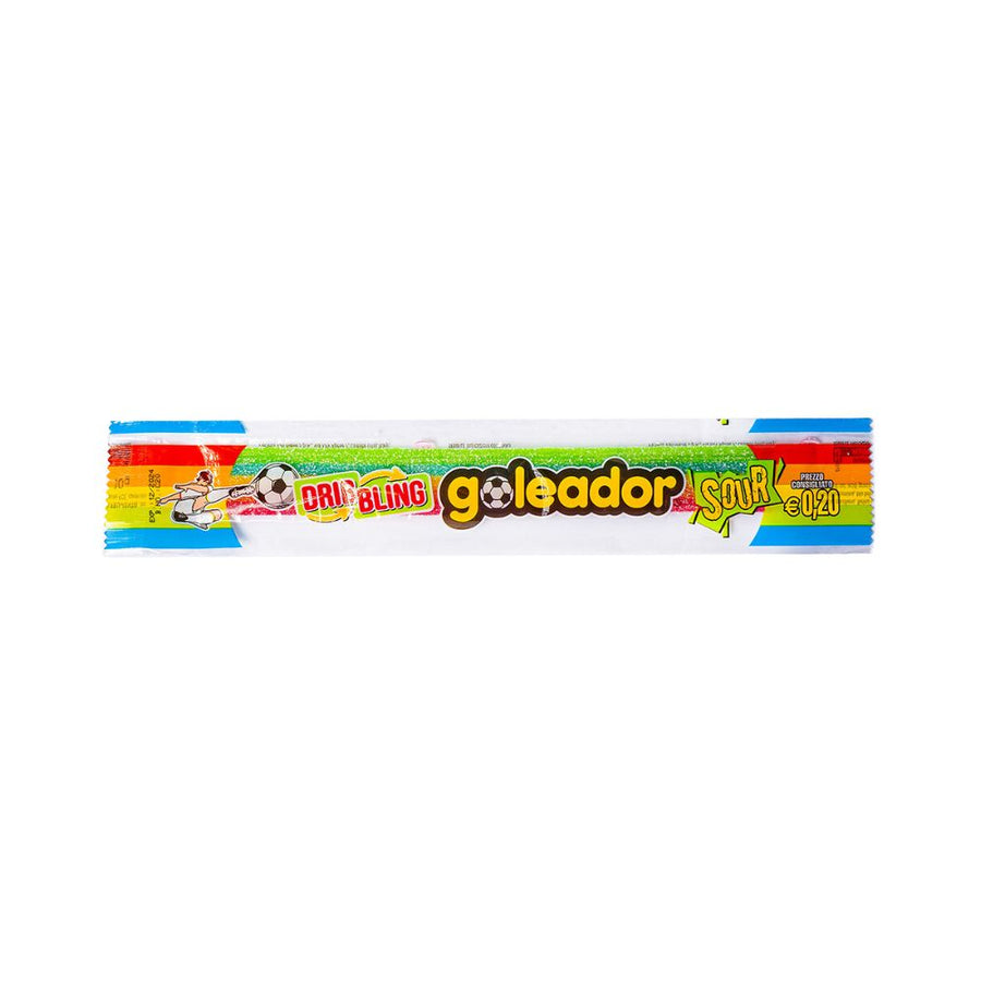 Confezione da 144, caramelle gommose aspre al gusto di frutti assortiti da 10g Goleador.