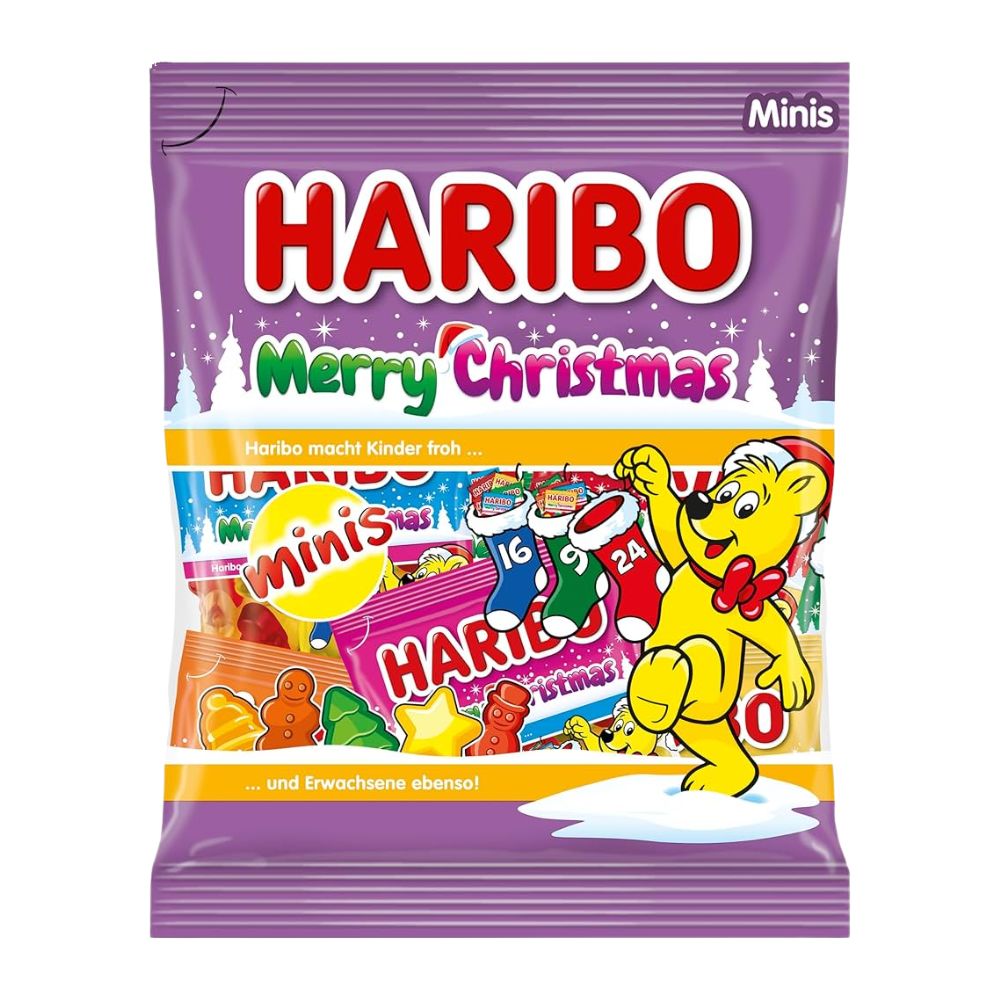 Haribo Merry Christmas Minis 250g - Wholesale – Uncle Food