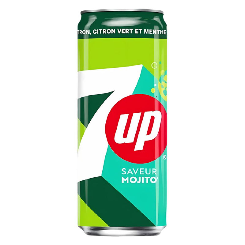 Confezione da 24, bevanda gassata al gusto di mojito 7Up.