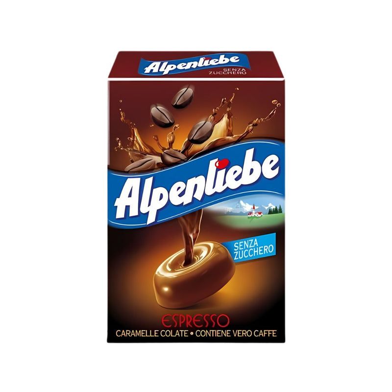 Confezione da 20, caramelle al gusto di espresso da 49g Alpenliebe.