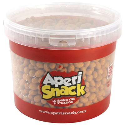 Confezione da 2300g di arachidi ricoperte da BBQ Aperisnack.