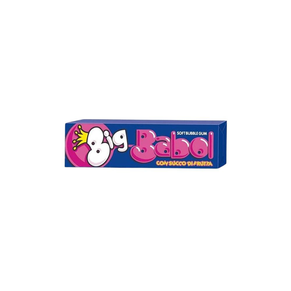 Confezione da 24, gomme da masticare al gusto di tutti frutti da 37g Big Babol.