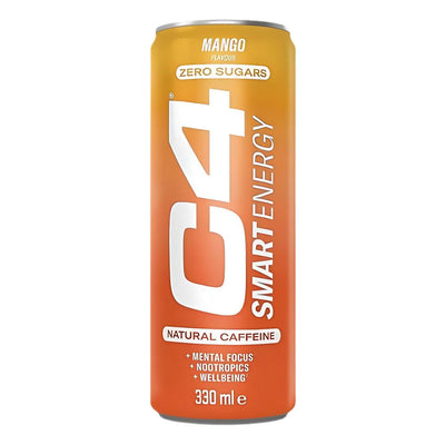 Confezione da12, C4 Mango Zero Sugar da 330ml.