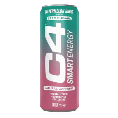 Confezione da 12, C4 Watermelon Burst Zero Sugar da 330ml.