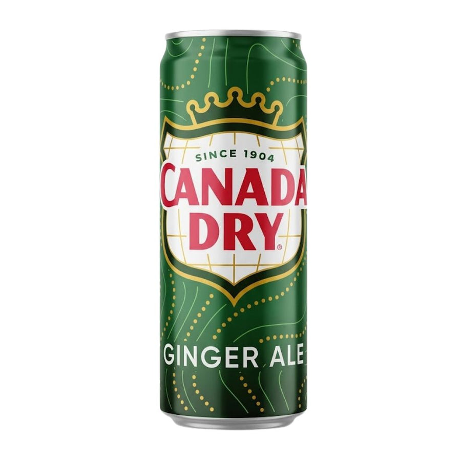 Confezione da 330ml di bevanda allo zenzero Canada dry