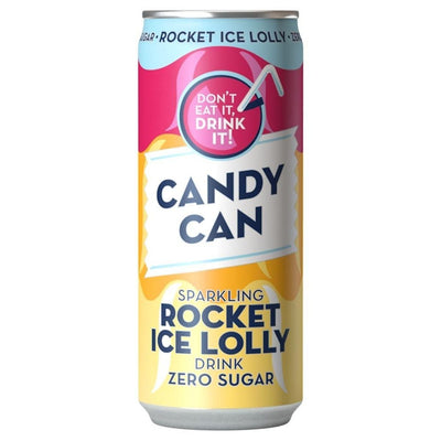 Confezione da 330ml di bevanda Candy Can Rocket Ice Lolly 
