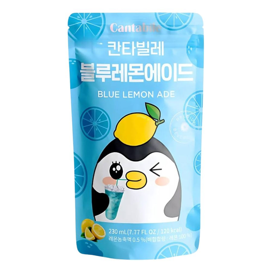 Cantabile Blue Lemon Ade, limonata blu da 230ml (Confezione da 10)