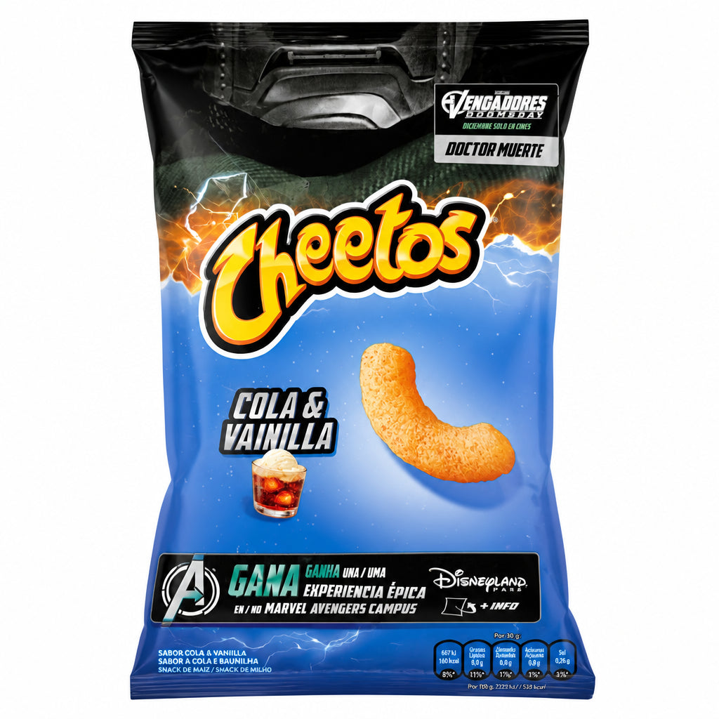 Cheetos Cola & Vanilla - snack di mais 75g