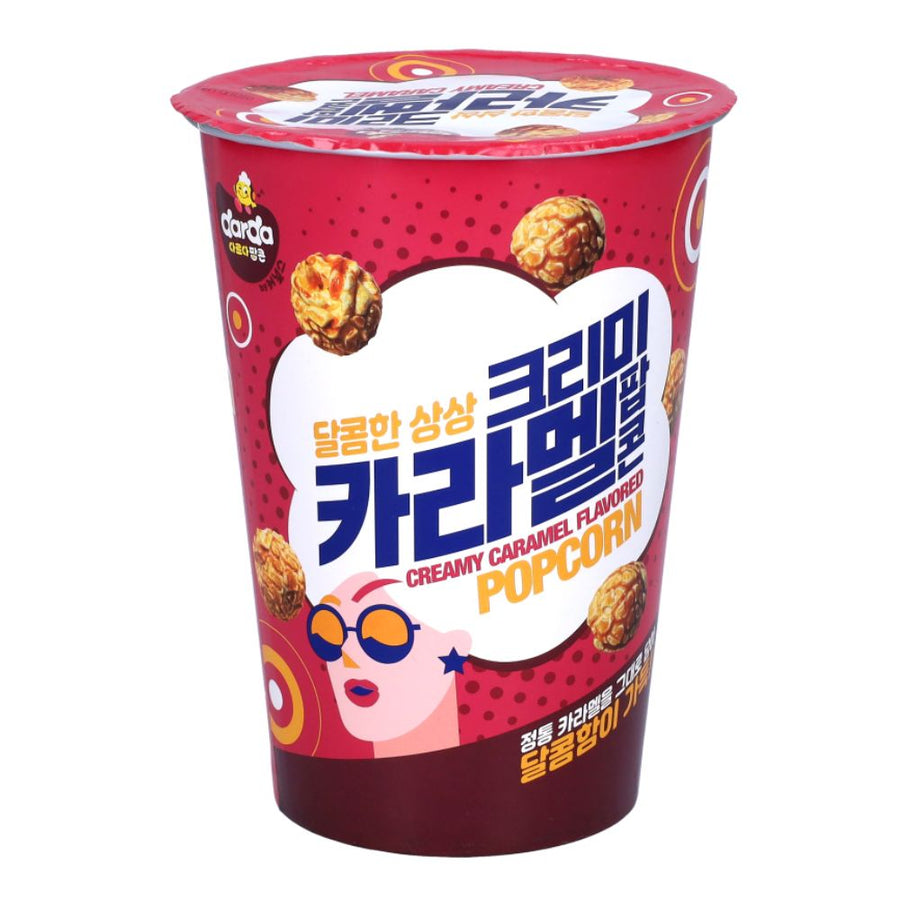 Confezione da 30, popcorn cremosi al gusto di caramello da 65g.