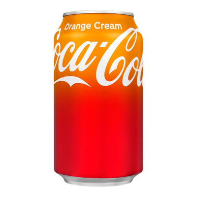 Confezione da 12, bevanda gassata al gusto di arancia da 355ml Coca Cola.
