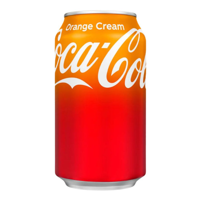 Confezione da 12, bevanda gassata al gusto di arancia da 355ml Coca Cola.