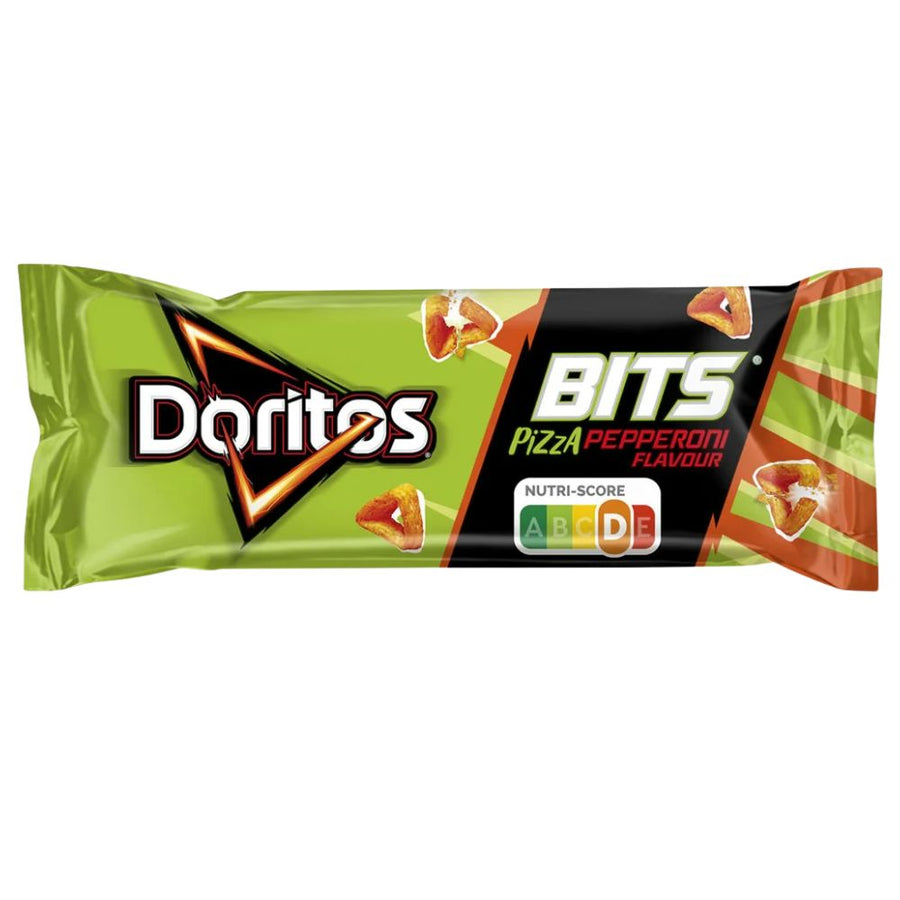 Doritos Bits Pizza Pepperoni, snack di mais al gusto pizza pepperoni da 35g