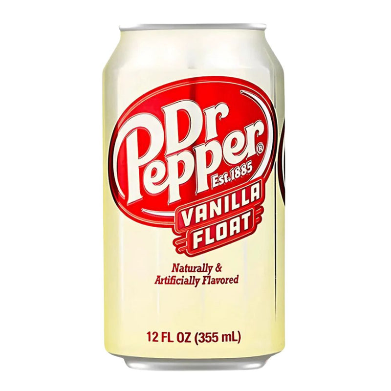 Confezione da 12, bevanda gassata al gusto di vaniglia da 355ml Dr Pepper.