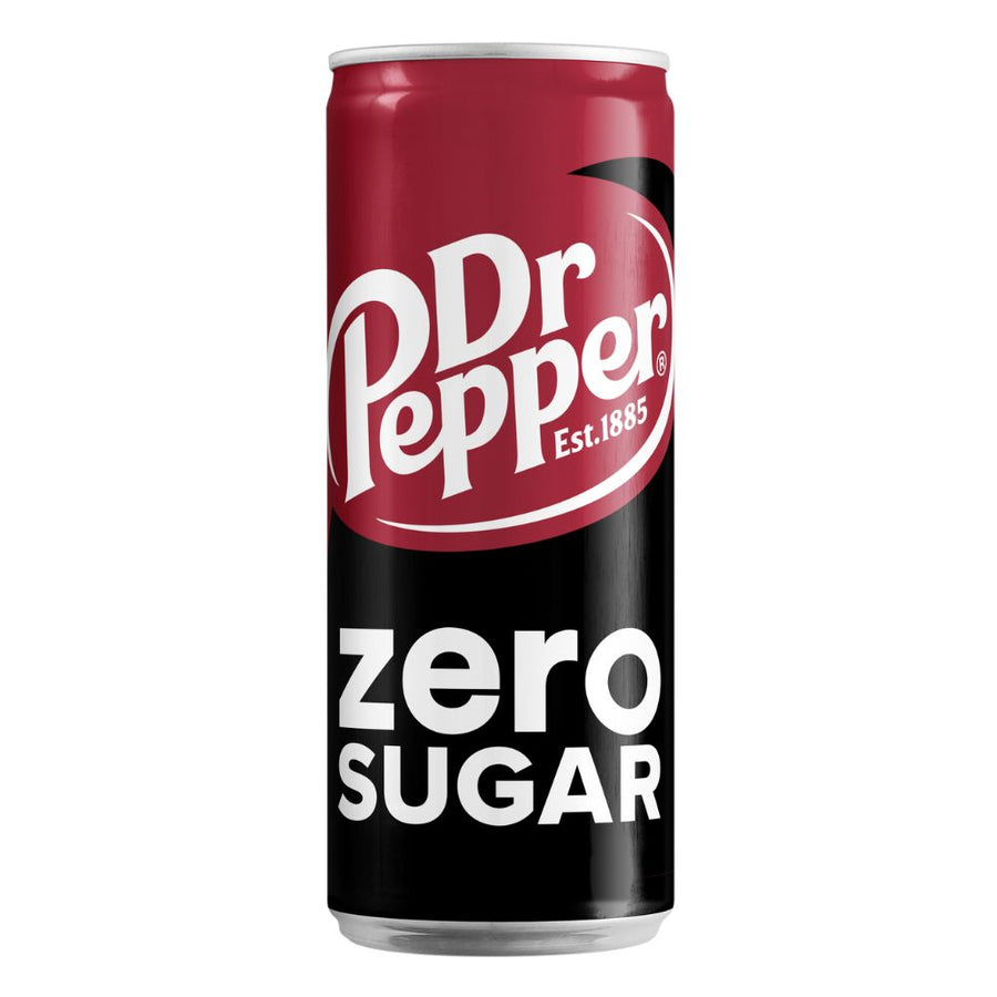 Confezione da 24, bevanda gassata al gusto di frutta da 330ml Dr. pepper.