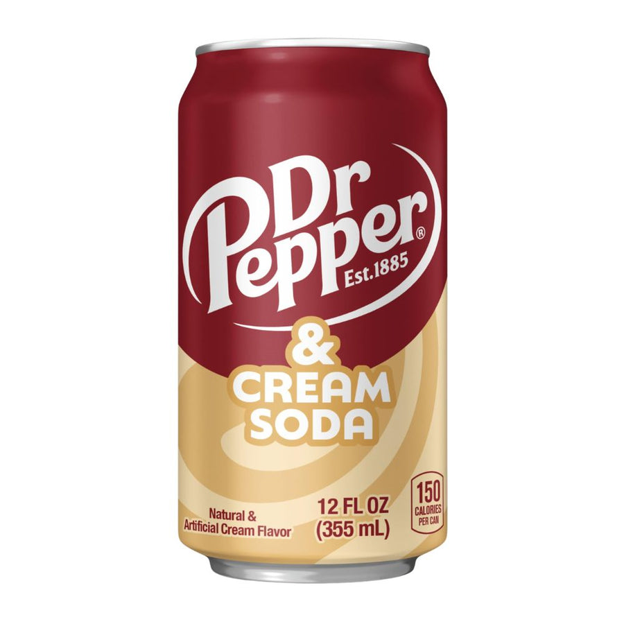 Confezione da 355ml, bevanda al gusto di vaniglia Dr. Pepper.