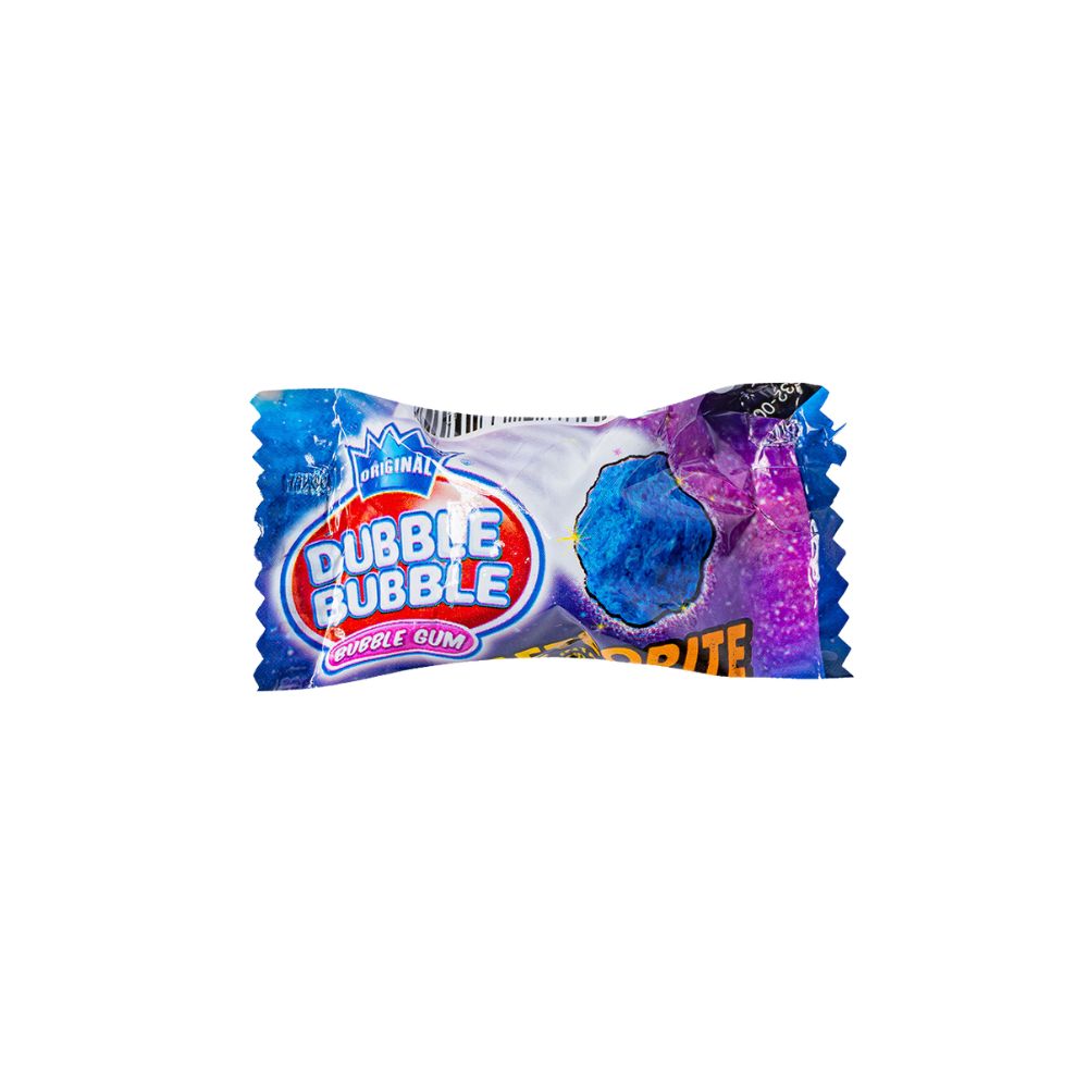 Confezione da 200, gomme da masticare al gusto di fragola di 5g Dubble Bubble. 