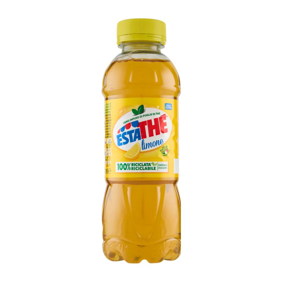 Esthate Limone, bevanda di the al limone da 330ml (Confezione da 12).