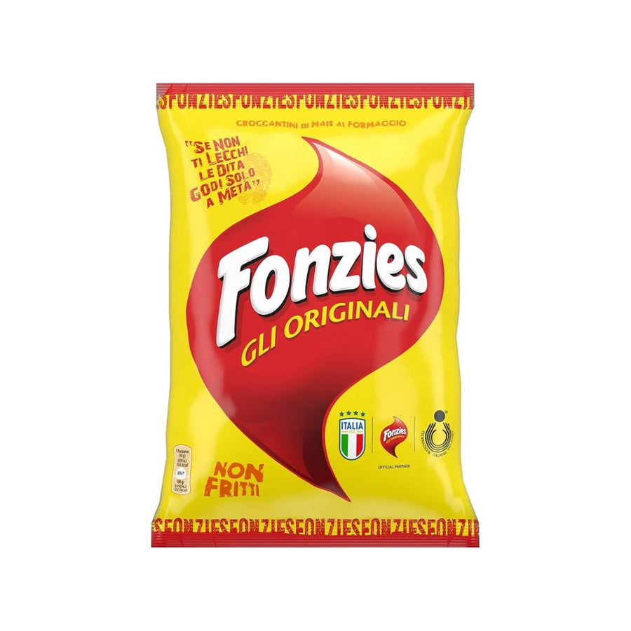Fonzies, snack di mais al formaggio da 23,5g (Confezione da 60).