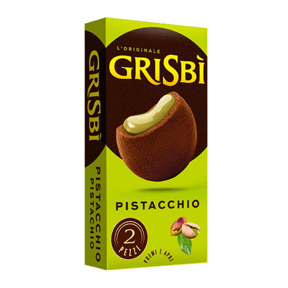 Grisbì Pistacija, prhke punjene mekšim kremom od pistacija od 30g (komada 30) 
