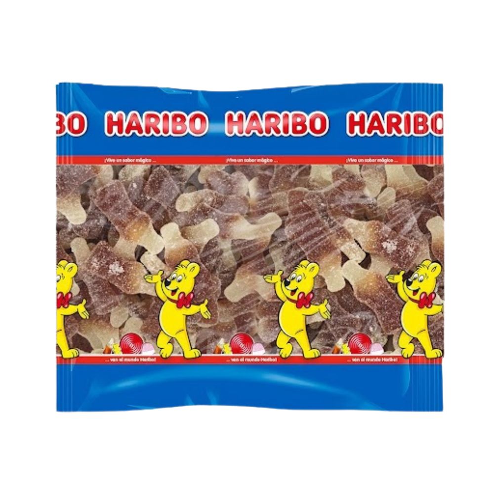 Confezione da 2kg, Haribo Cola Frizzy.