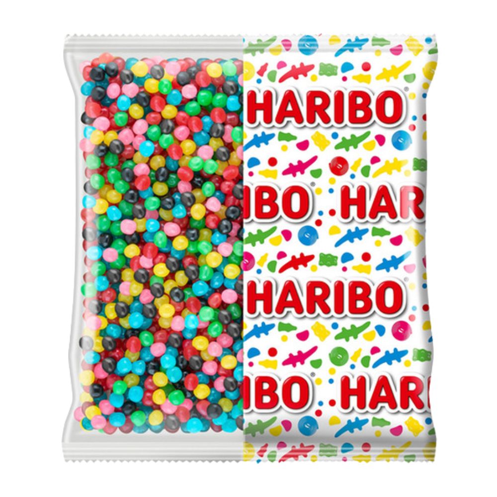 Confezione da 2kg, Haribo Dragibus Original.
