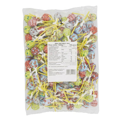 Confezione da 1,95kg, Haribo Mao Pop Best Mix.