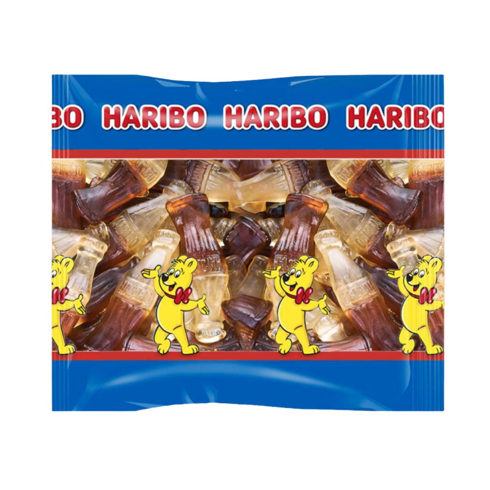 Confezione da 2kg, Haribo Mega Cola.
