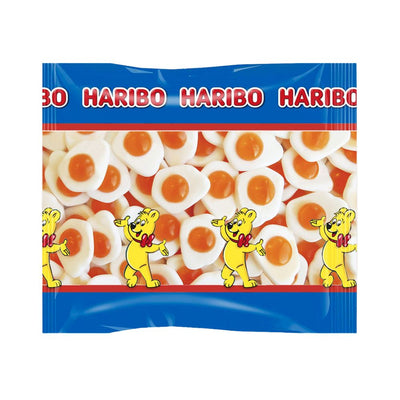 Confezione da 1,5kg, Haribo uova al tegamino.