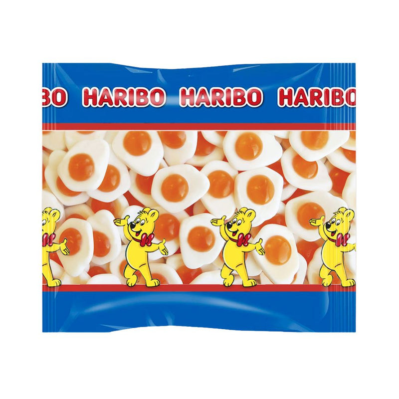 Confezione da 1,5kg, Haribo uova al tegamino.