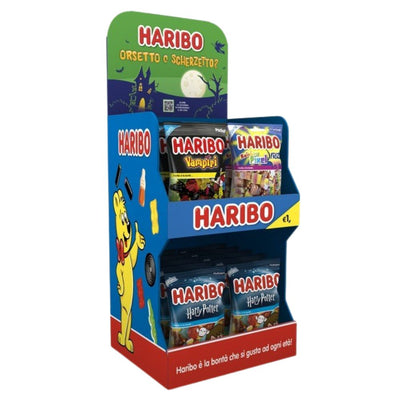 l'Espositore Haribo di Halloween da 40 buste.