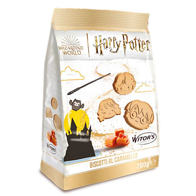 Confezione da 9, frollini al caramello da 200g Harry Potter.