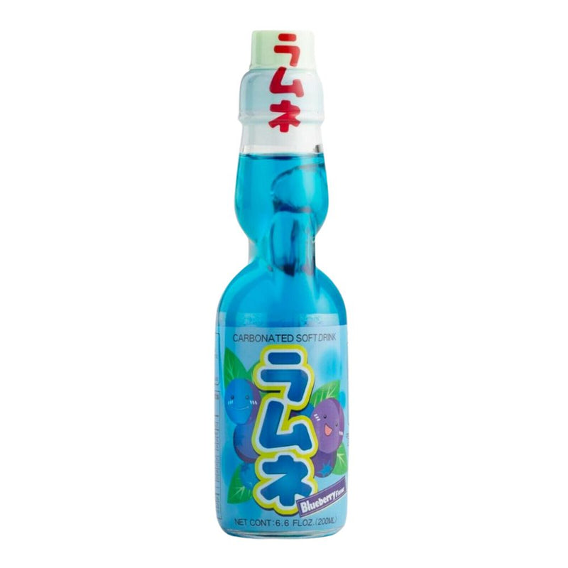 Confezione da 30, bevanda gassata al gusto di lampone da 200ml Hata Ramune.