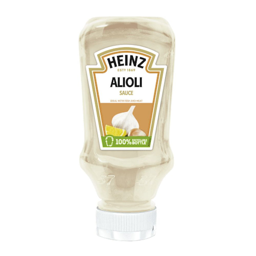 Confezione da 8, salsa con aglio e limone da 220g Heinz.