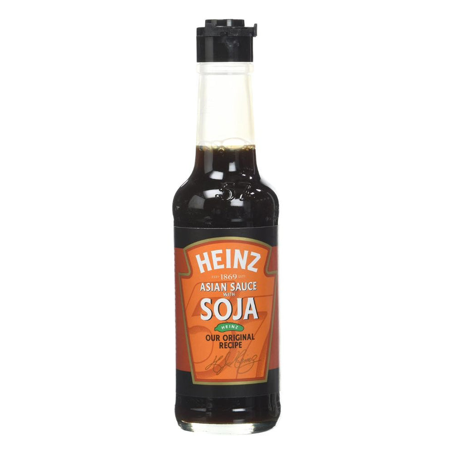 Confezione da 12, salsa di soia da 150ml Heinz.
