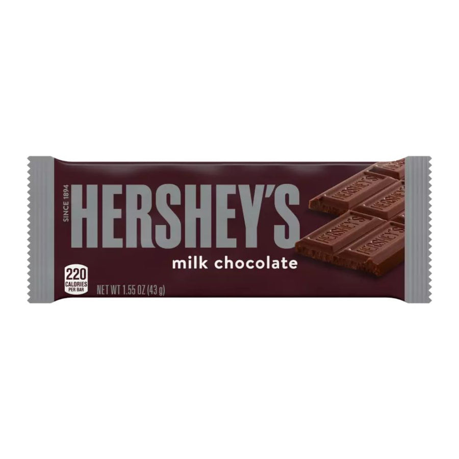 Confezione da 24 di Hershey's Milk Chocolate Flavour da 40g.