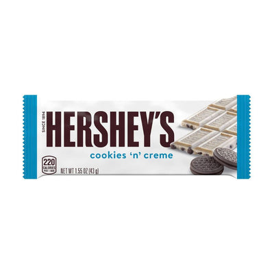 Confezione da 36, barretta di cioccolato bianco e pezzi di cookies da 43g Hershey's.