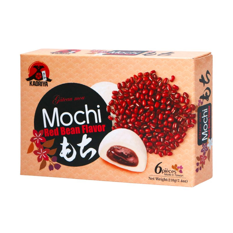 Confezione da 24, mochi al gusto di fagioli rossi da 210g Kaoriya.