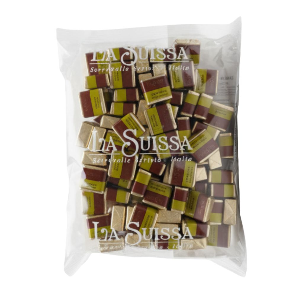 La Suissa Pralina Cremino Pistacchio, cioccolatino al pistacchio (Confezione da 1kg).