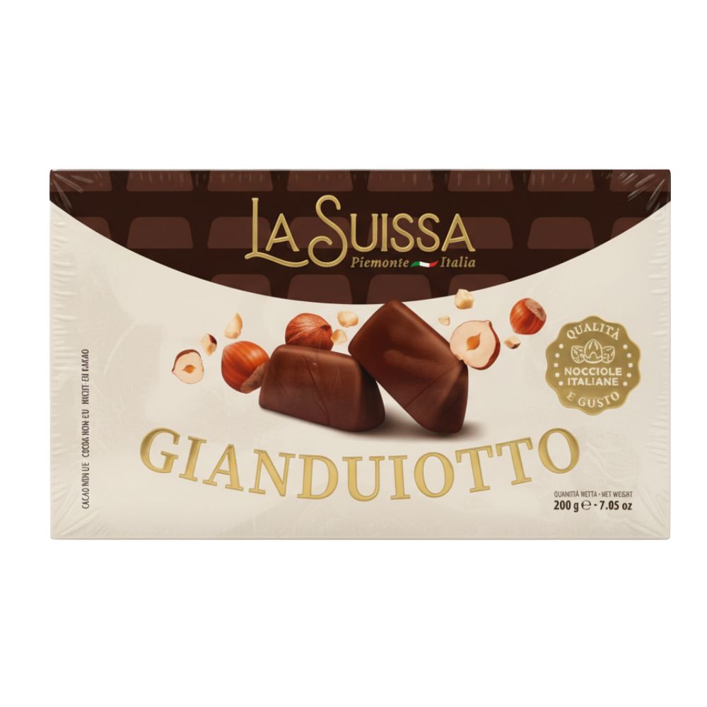 La Suissa Scatola Gianduiotto da 200g.