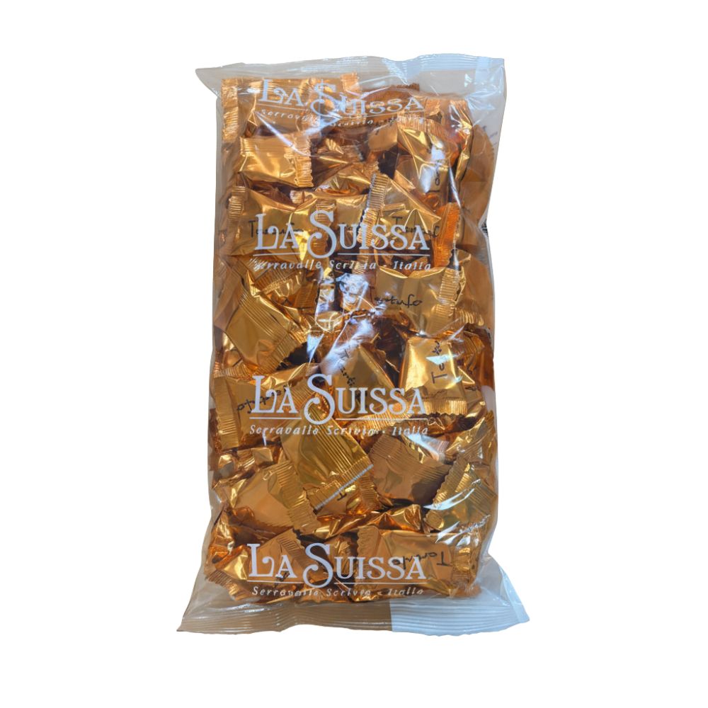 La Suissa Tartufi Tiramisù, specialità dolciaria con nocciole all'aroma di tiramisù (Confezione da 1kg).