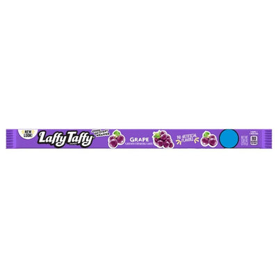 Confezione da 22g di caramella all'uva Laffy Taffy Grape