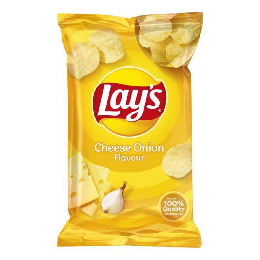 Confezione da 40g di patatine alla cipolla Lay's Cheese Onion Flavour 40g