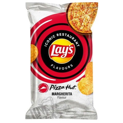 Confezione da 9, patatine al gusto di pizza margherita da 150g Lay's.