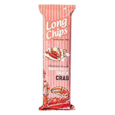 Confezione da 75g di patatine lunghe Long Chips Crab