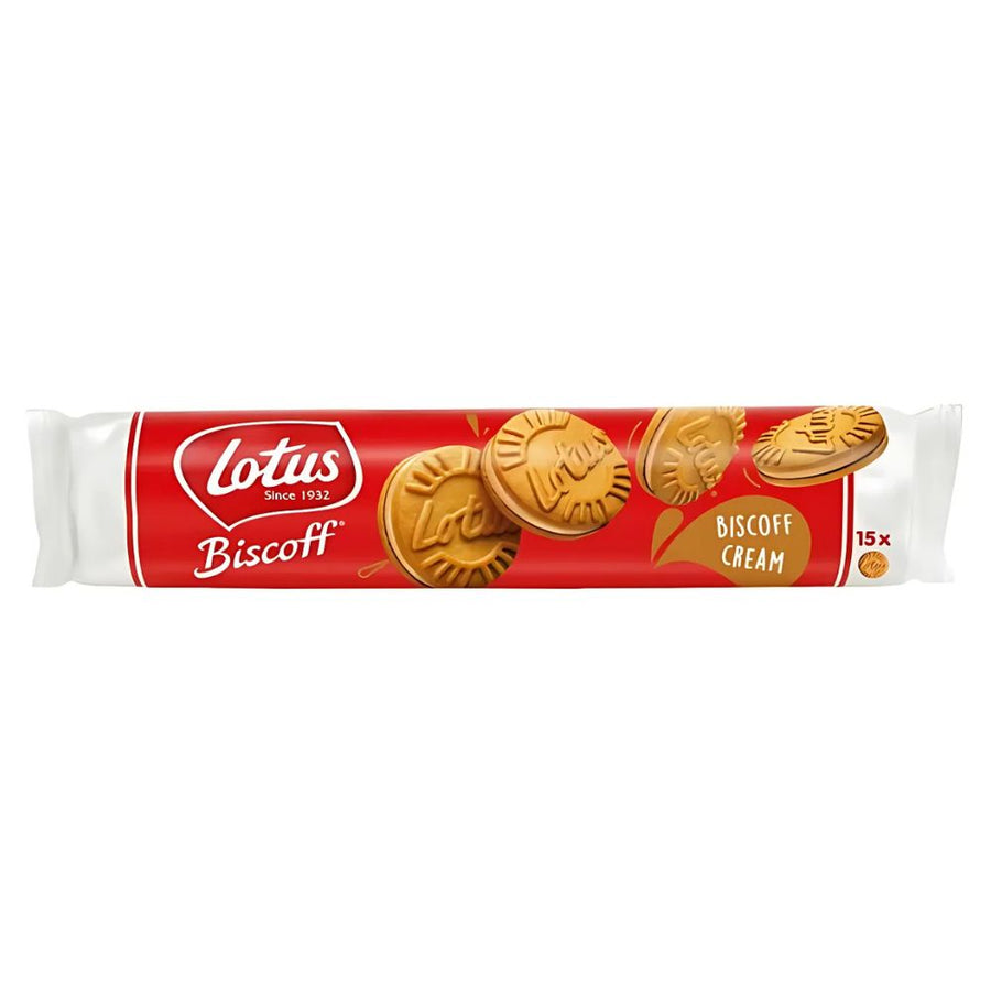 Confezione da 9, biscotti con crema al gusto di biscotto lotus da 150g Lotus.
