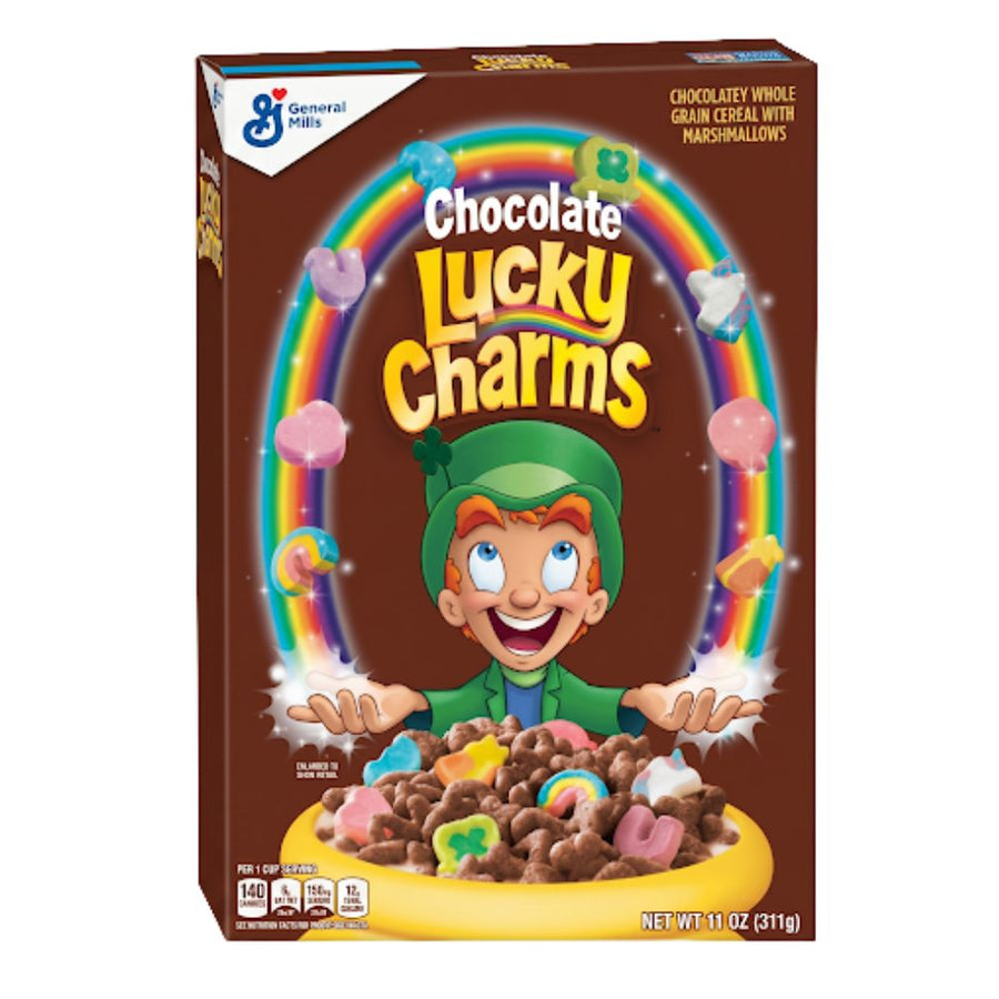 Lucky Charms Chocolate, cereali al cioccolato nel formato 311g 