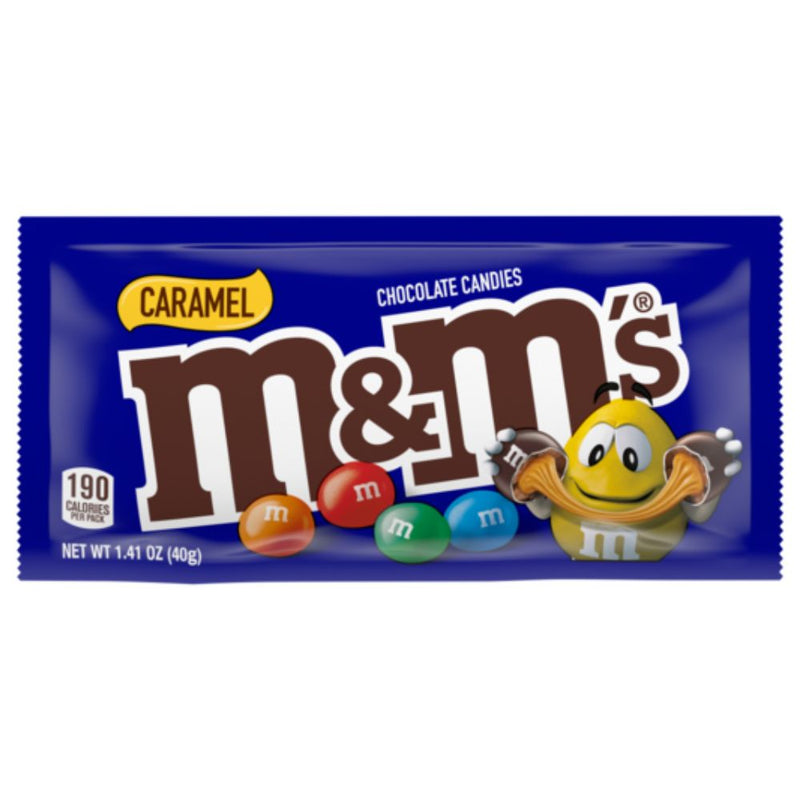 Confezione da 24, confetti di cioccolato ripieni di caramello da 40g M&M&