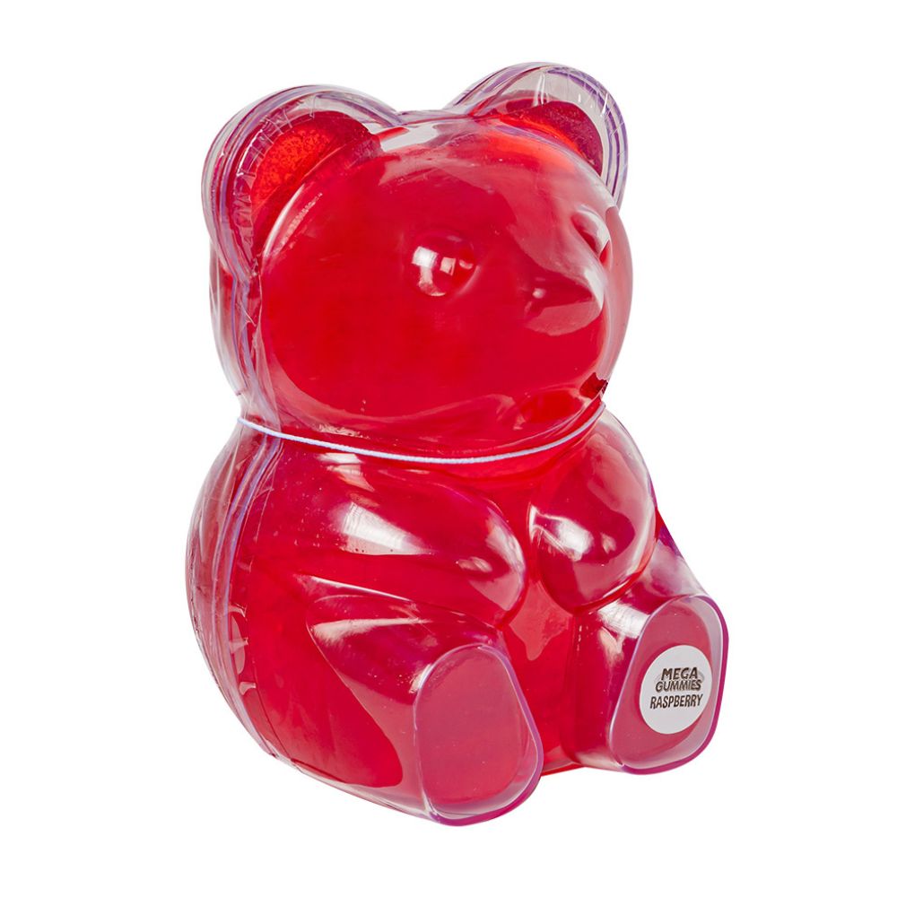 Confezione da 6, caramella gommosa al gusto di lampone da 350g.